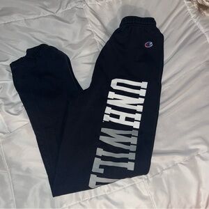UNH Wildcats sweatpants Navy blue